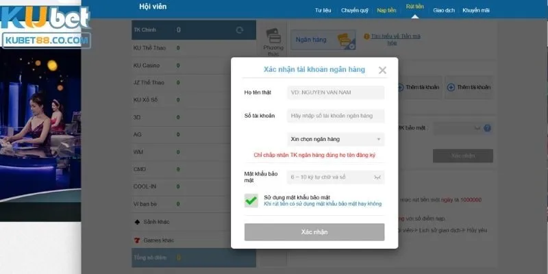 Hướng dẫn chi tiết cách rút tiền Kubet dành cho hội viên